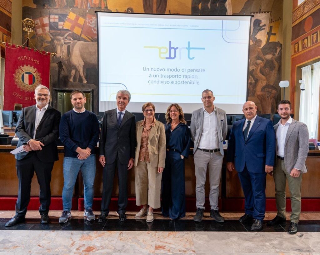 Bergamo: presentato il progetto esecutivo e-BRT per un trasporto rapido elettrico