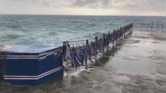 Sampdoria, al molo dell'amicizia di Genova Quinto sono tornate le sciarpe per Vialli