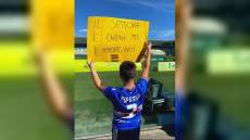 Sampdoria, un piccolo tifoso a Modena: "Il settore è chiuso, ma l'amore no"