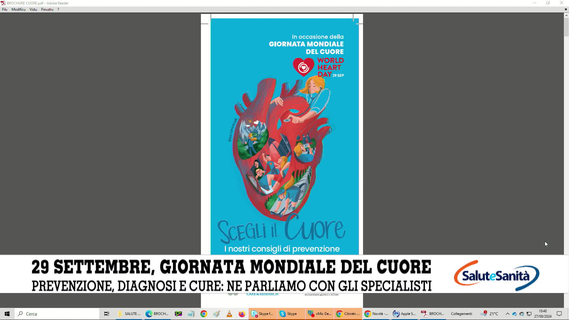 Sanità in Liguria -Giornata Mondiale del Cuore