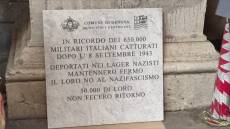 Genova: targa in memoria dei 650mila militari italiani deportati nei lager