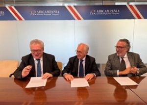 AIR Campania: protocollo con Comuni di Caserta e Maddaloni per nuova linea di trasporto elettrico