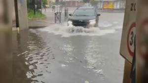 Maltempo, bomba d'acqua nel savonese: allagamenti e viabilità bloccata ad Albenga