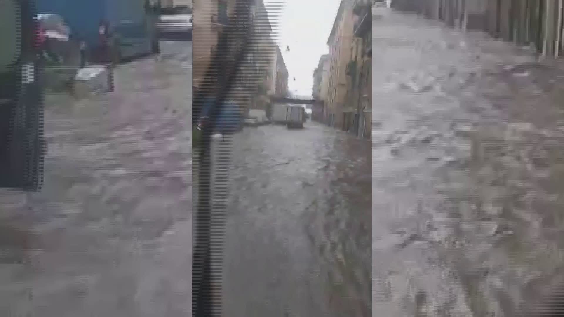 Maltempo, allagamenti e strade chiuse nel savonese. Riaperta A10 tra Varazze e Arenzano. Smottamento tra Celle e Varazze. Aeroporto, voli dirottati