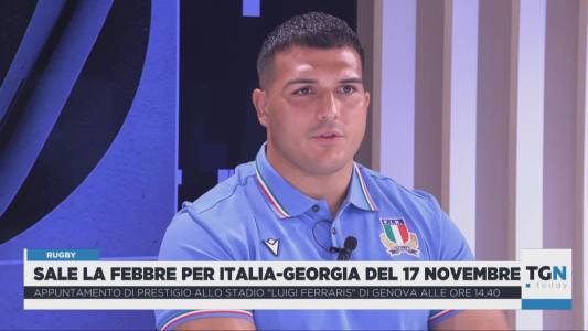 Rugby, il pilone azzurro Danilo Fischetti ospite di Telenord: "Che emozione giocare nella città di Bollesan"