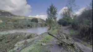 Cogorno, l’Entella spaventa ma danni limitati dopo l’allerta