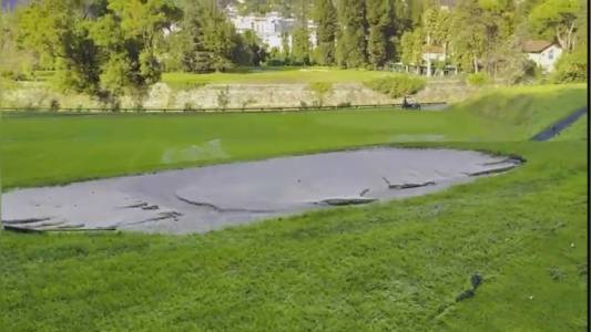 Maltempo, danni anche al Circolo Golf Tennis di Rapallo