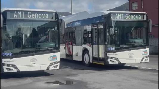 Genova, pronti i primi due nuovi filobus a zero emissioni