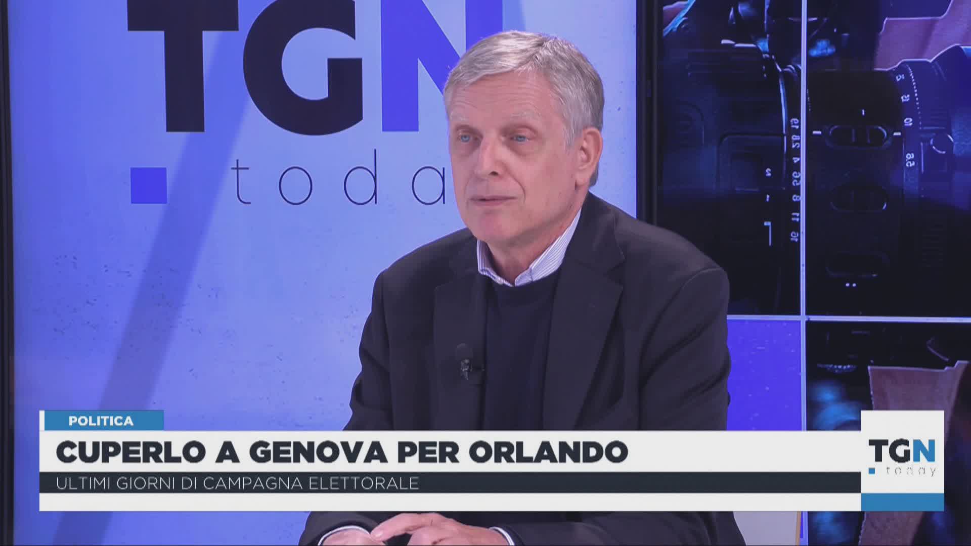 Regionali, Cuperlo a Telenord: "Cos'altro deve succedere perché la Liguria cambi rotta"?