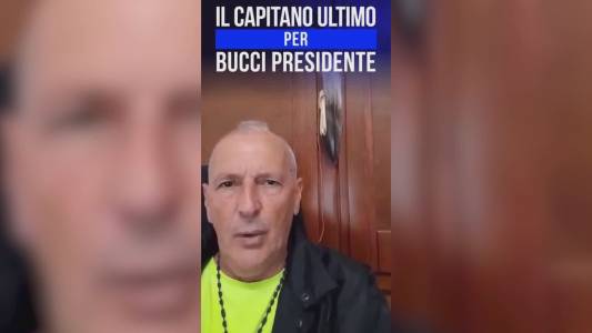 Regionali, il 'Capitano Ultimo' che arrestò Riina: "Bucci uomo adatto per contrastare infiltrazioni mafiose in Liguria"