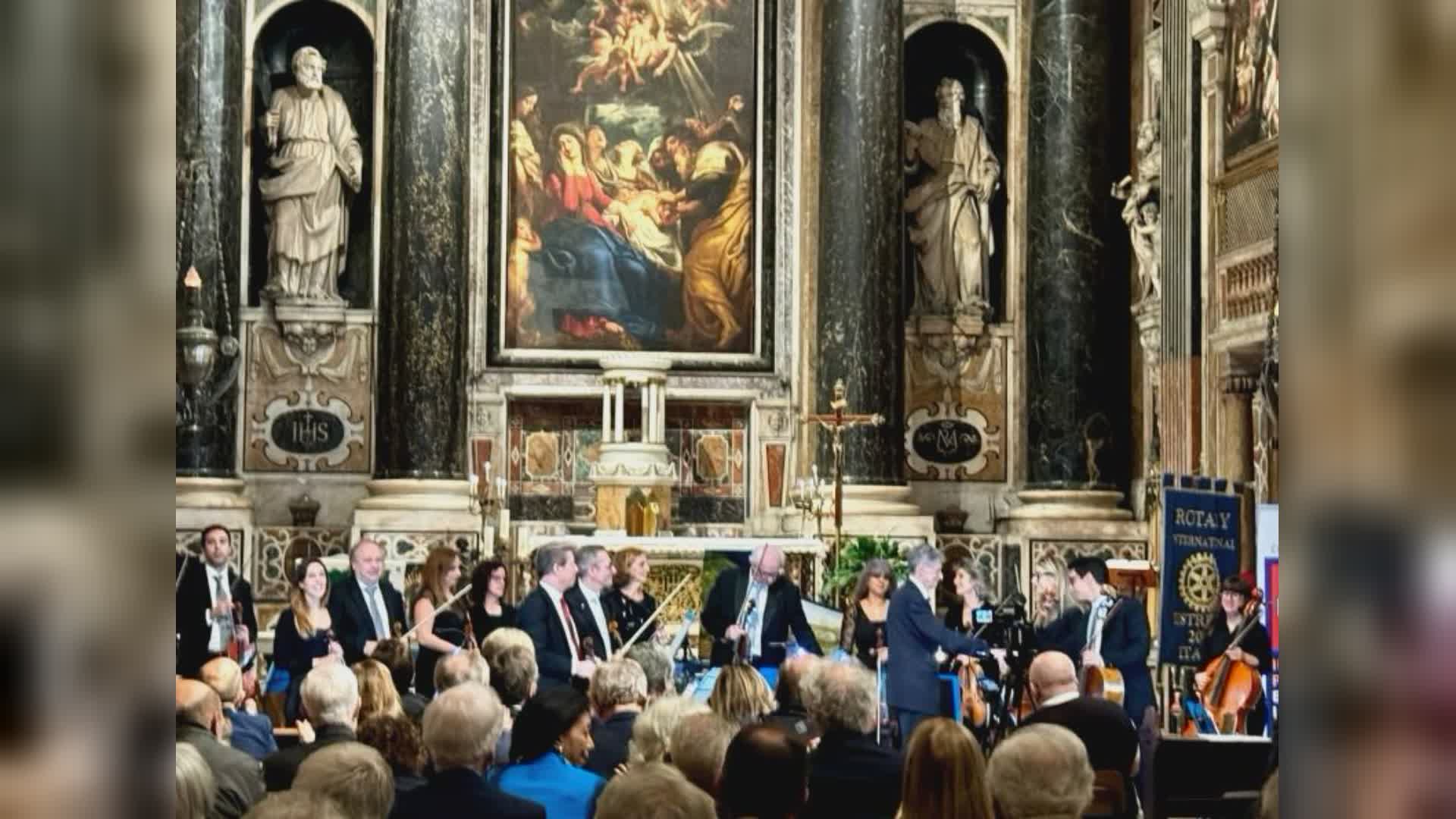 Genova: concerto benefico al Gesù per la campagna anti-polio del Rotary, raccolti 20mila euro