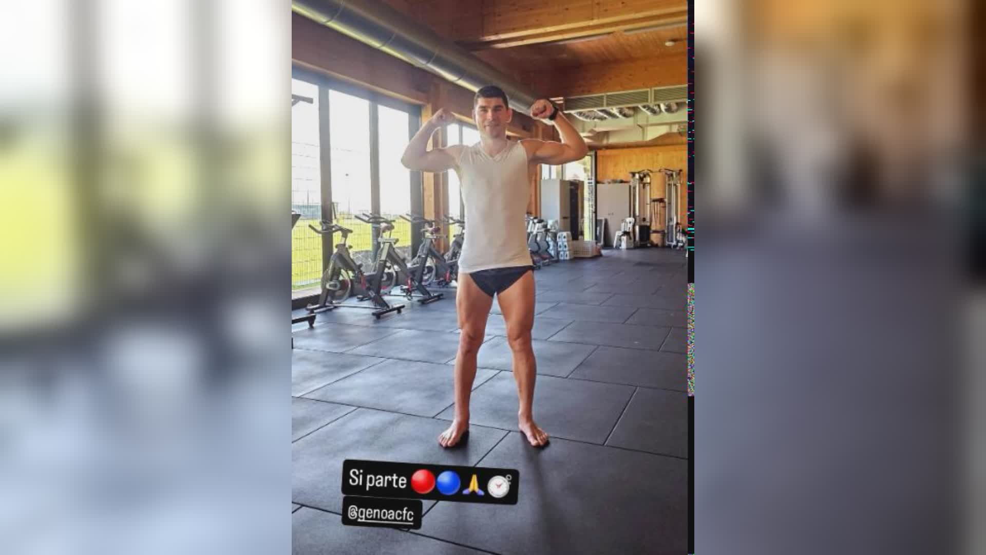 Genoa, Malinovskyi torna ad allenarsi in palestra