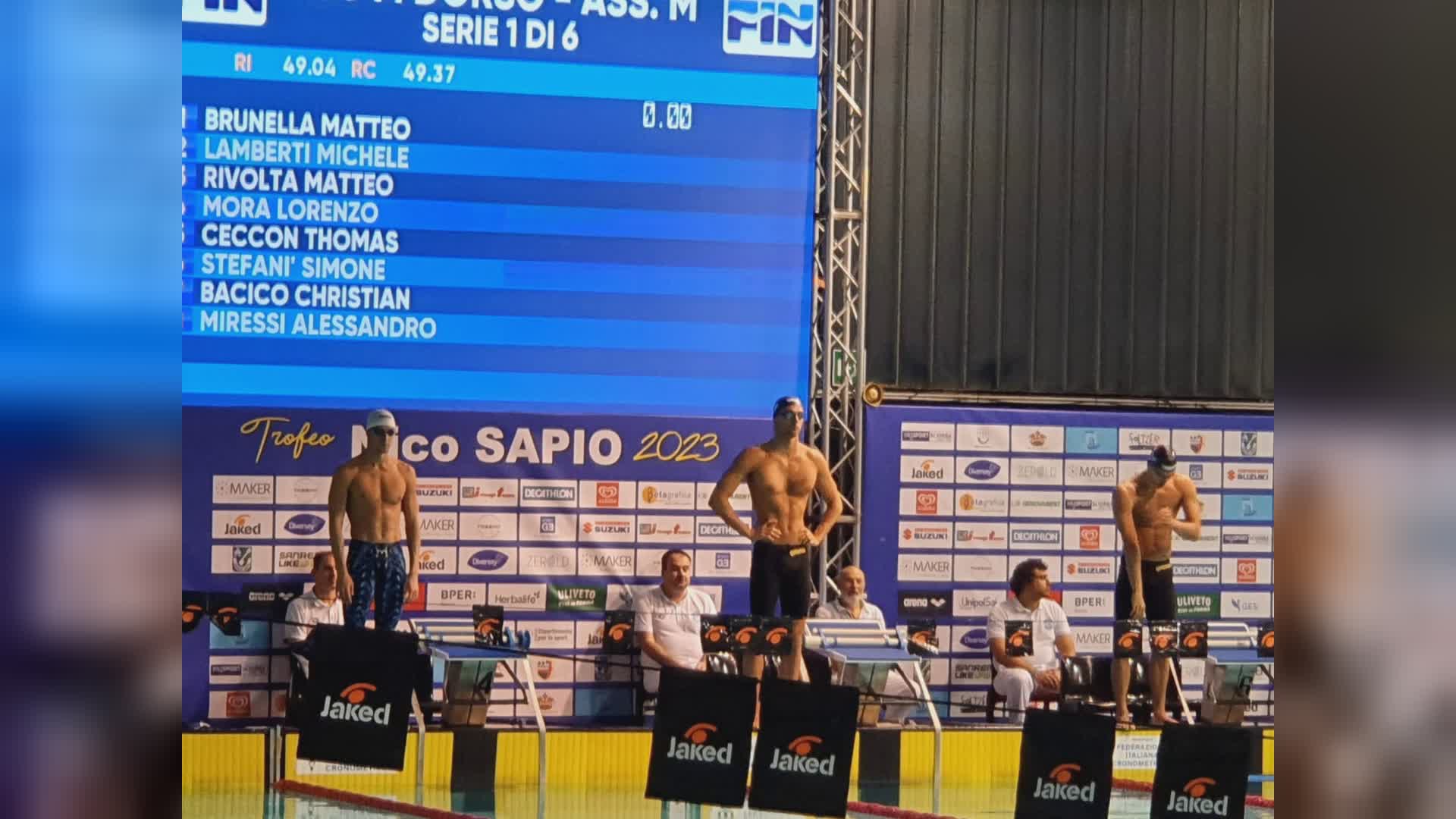 Genova, il campione olimpico Thomas Ceccon iscritto al 50° "Nico Sapio"