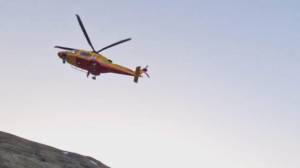 Santo Stefano d'Aveto, vasto incendio sul monte Groppo Rosso