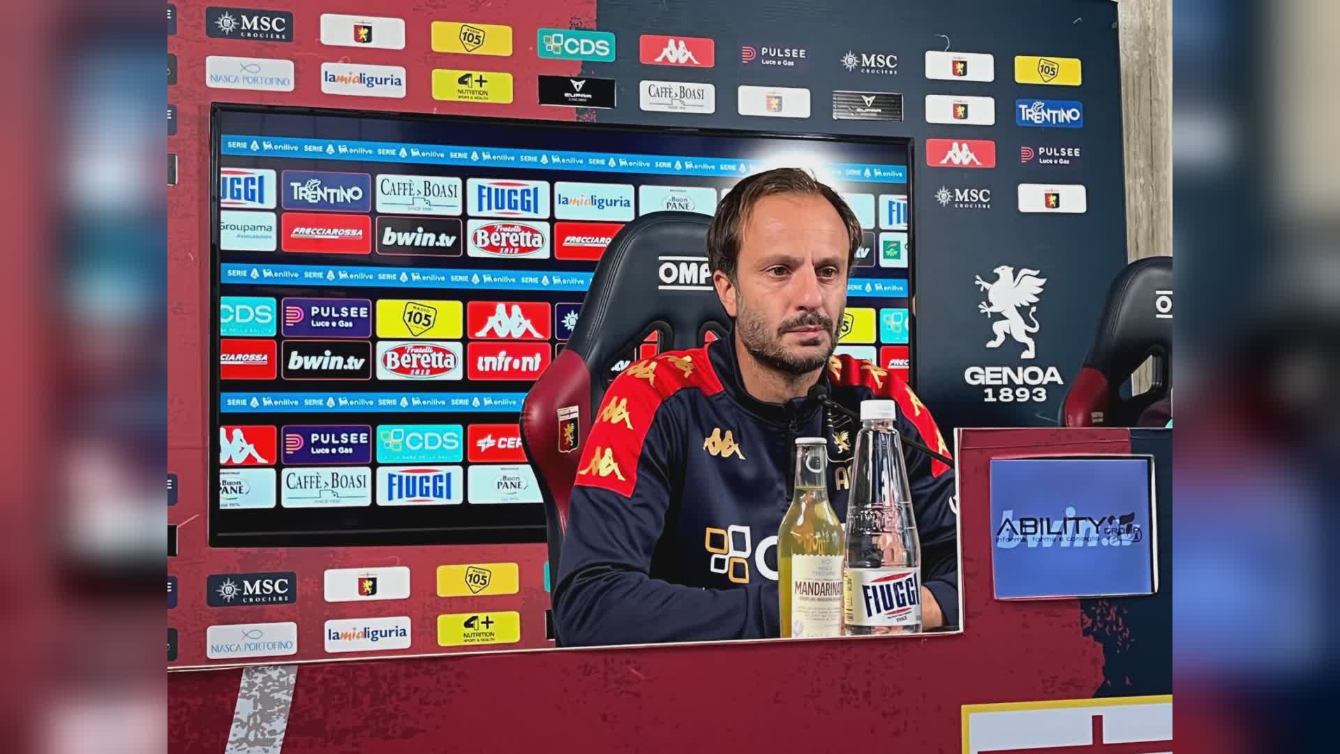 Genoa, Zangrillo parla alla squadra in vista del Como. Gilardino: "Discorso emozionante e intelligente"