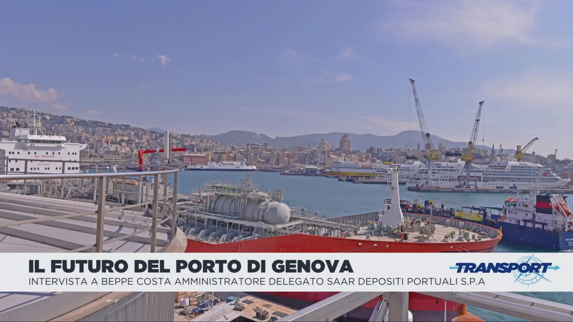 Le interviste di Transport: Il futuro del porto di Genova con Beppe Costa
