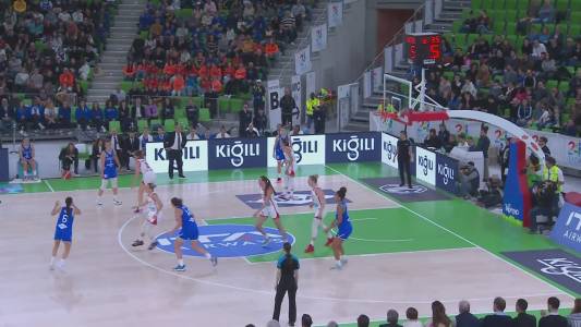 Genova, Italia-Cechia di basket femminile finisce  68-47: gli highlights