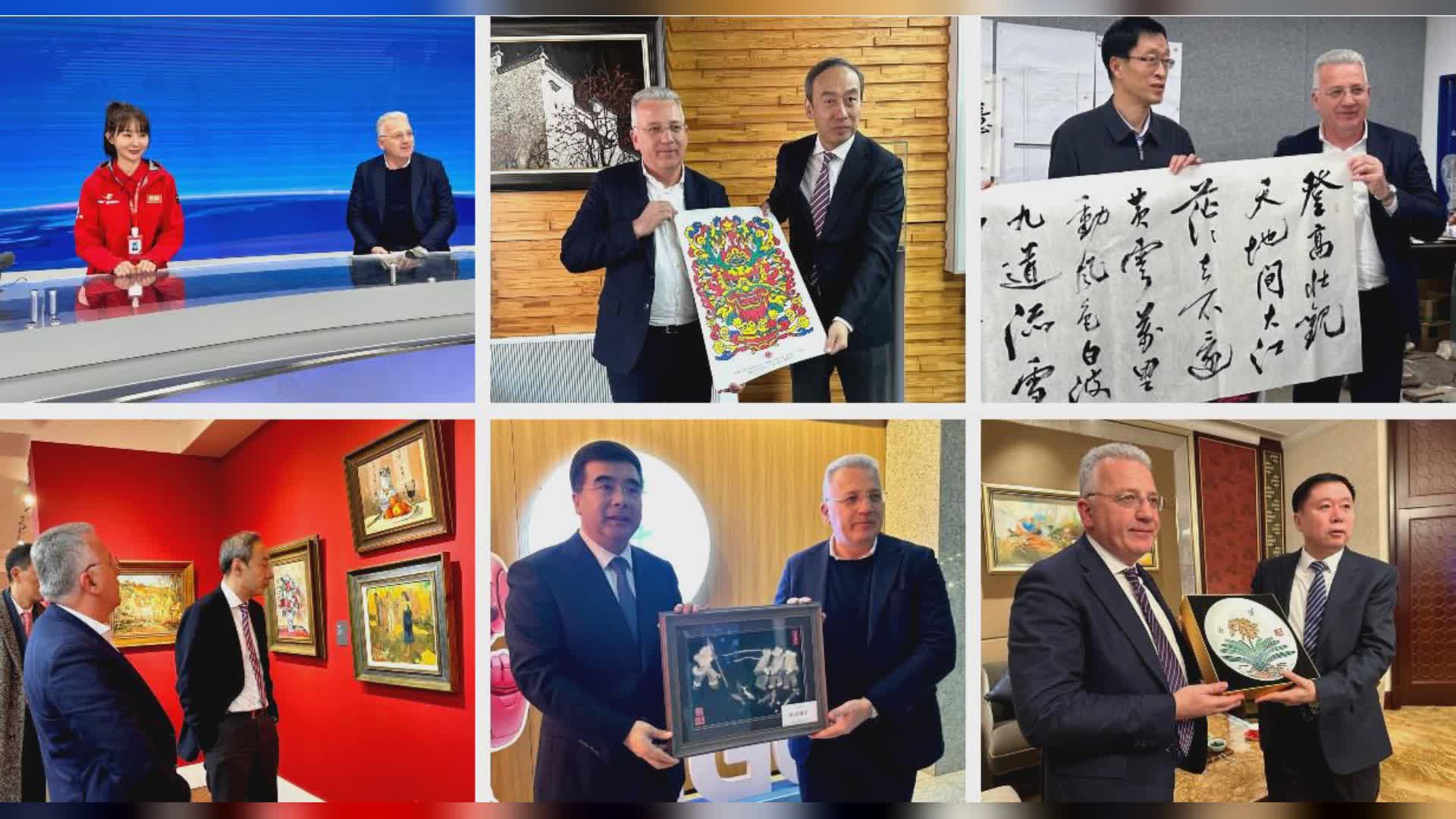 La Spezia: sindaco Peracchini in Cina, visitate sede tv con 1 miliardo di telespettatori, accademia artistica e fabbrica di auto