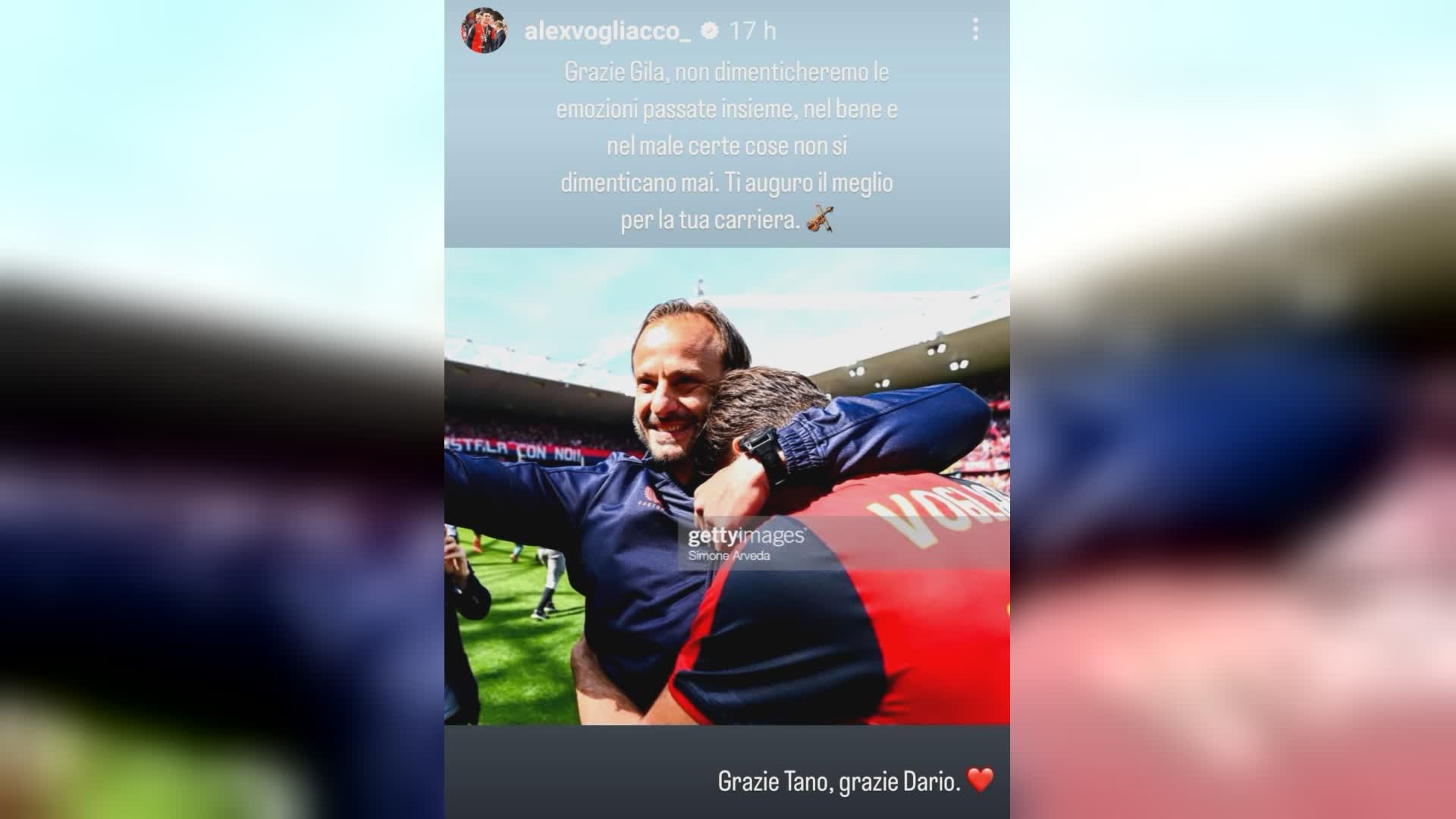 Genoa, da Vogliacco all'ex Gudmundsson: i messaggi dei giocatori a Gilardino