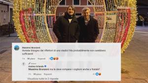 Orlando perde le staffe con un utente Facebook: botta e risposta per un post 'natalizio'