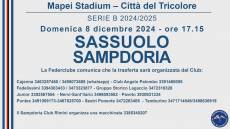 Sampdoria, tifosi mobilitati per la trasferta con il Sassuolo