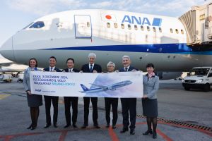 Aeroporti, ANA inaugura il volo diretto Milano Malpensa - Tokyo Haneda