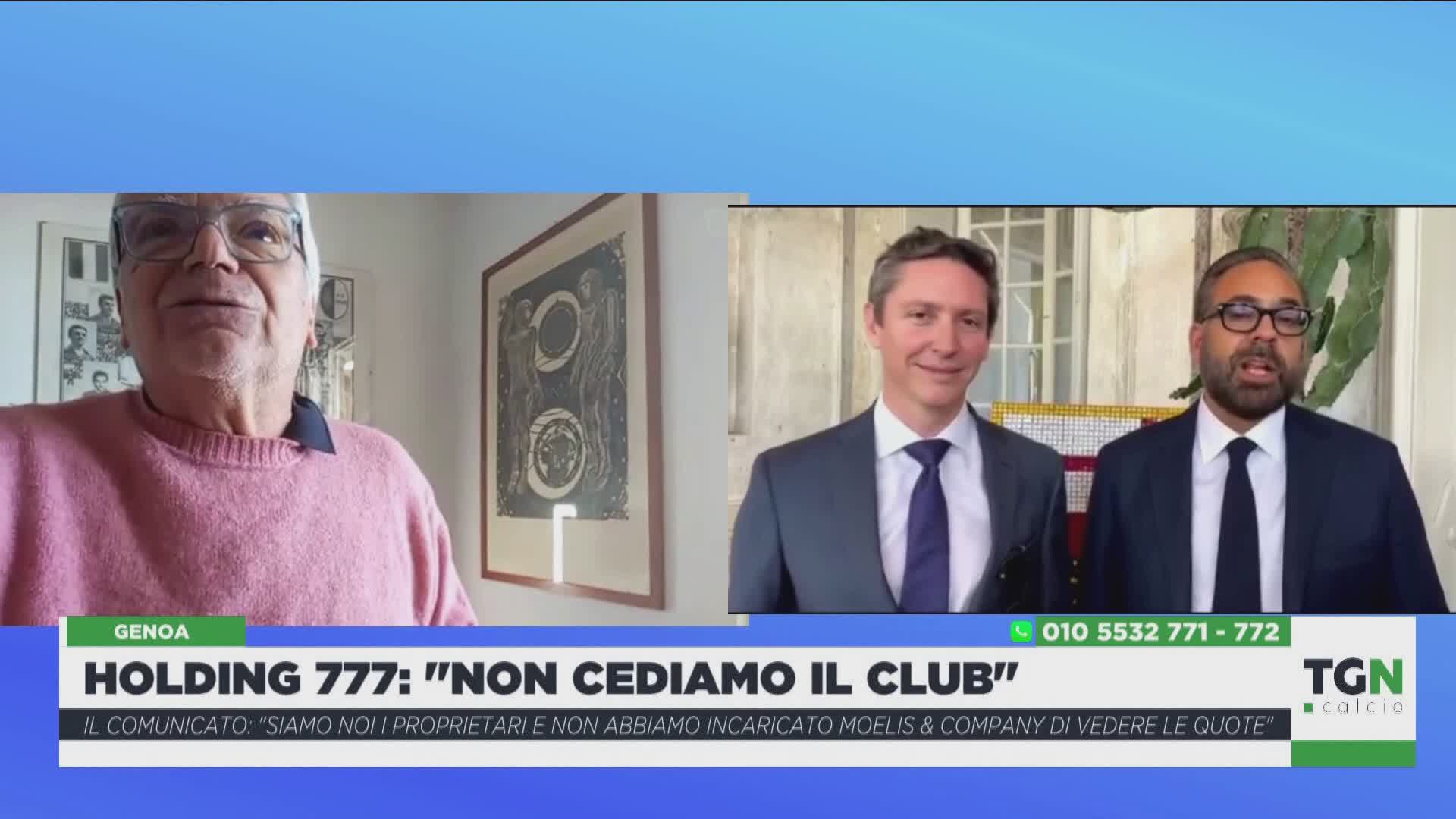 Genoa, Adamoli: "Anche A-Cap nei guai finanziari, ecco perché i 777 si sono smarcati con il comunicato"