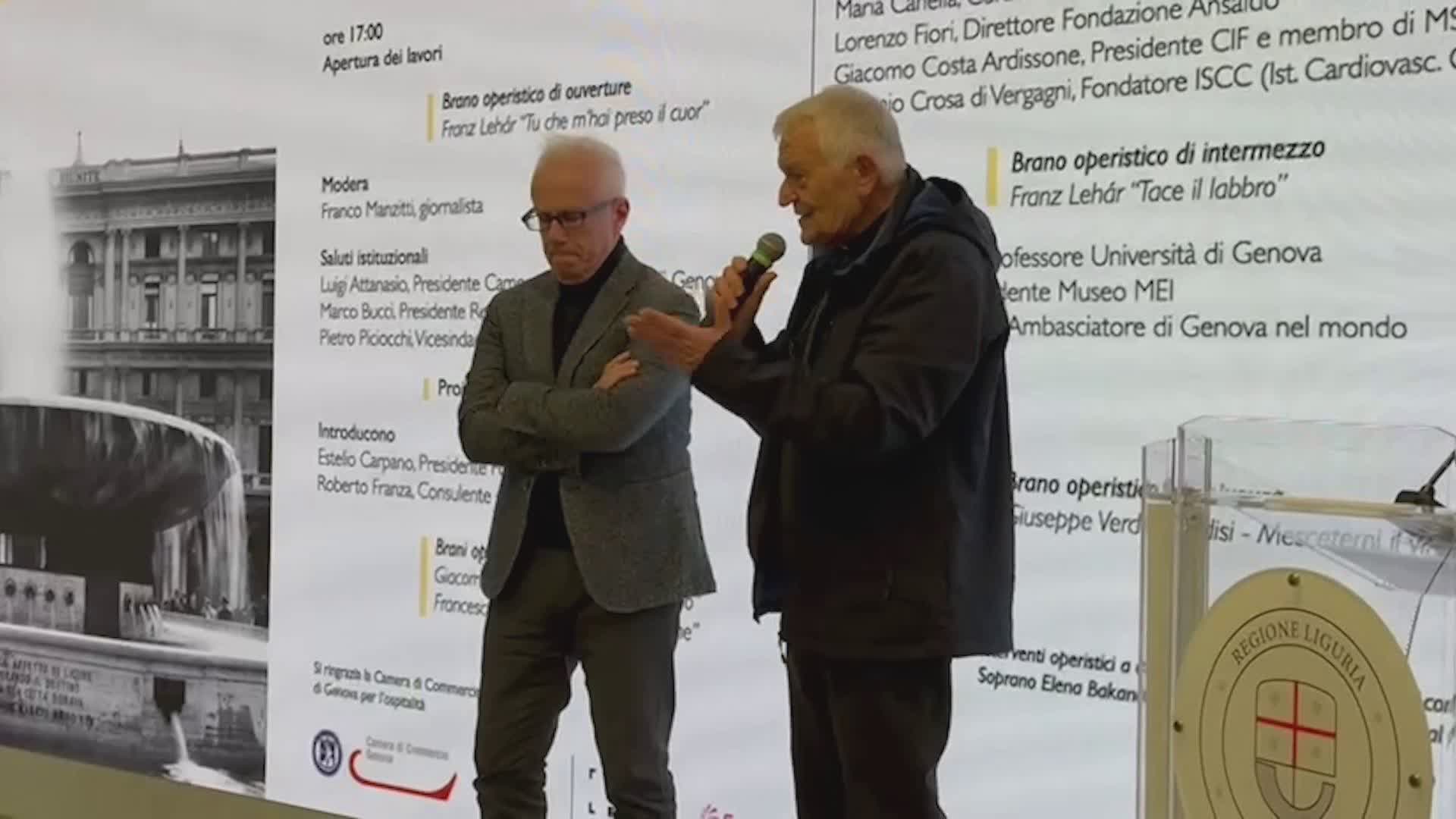 Genova, la Fondazione Piaggio in festa per il 70° compleanno