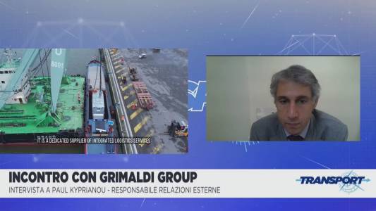 Transport: incontro con Grimaldi Group, intervista a Paul Kyprianou responsabile relazioni esterne