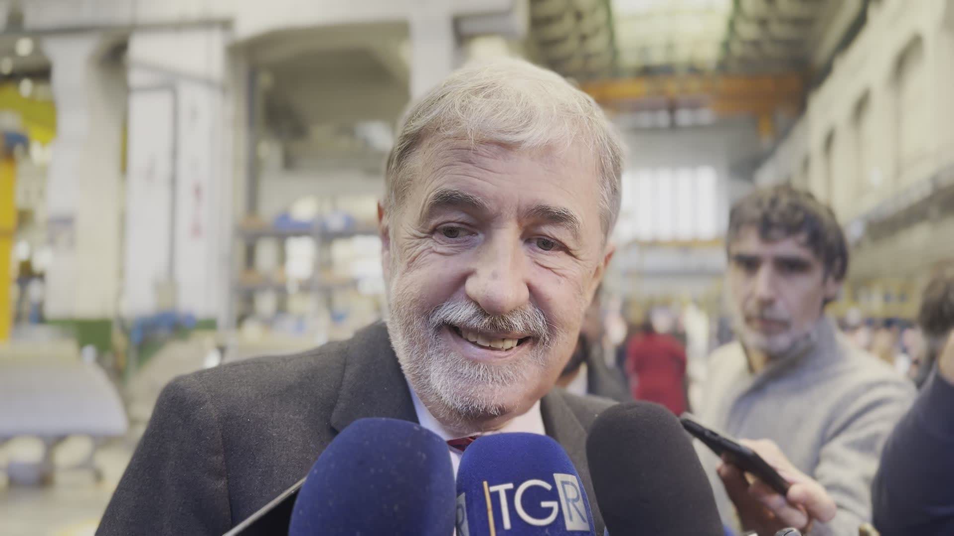 Bucci: "Liguria, residenti in aumento. Rigassificatore? Confermo contrarietà. Siderurgia, aperti a tutte le ipotesi"