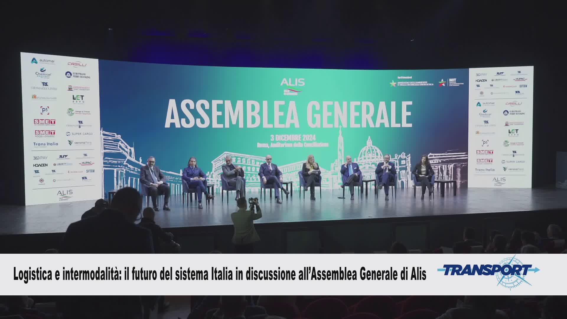 Transport 510: Logistica e intermodalità, il futuro del sistema Italia in discussione all'Assemblea Generale di Alis