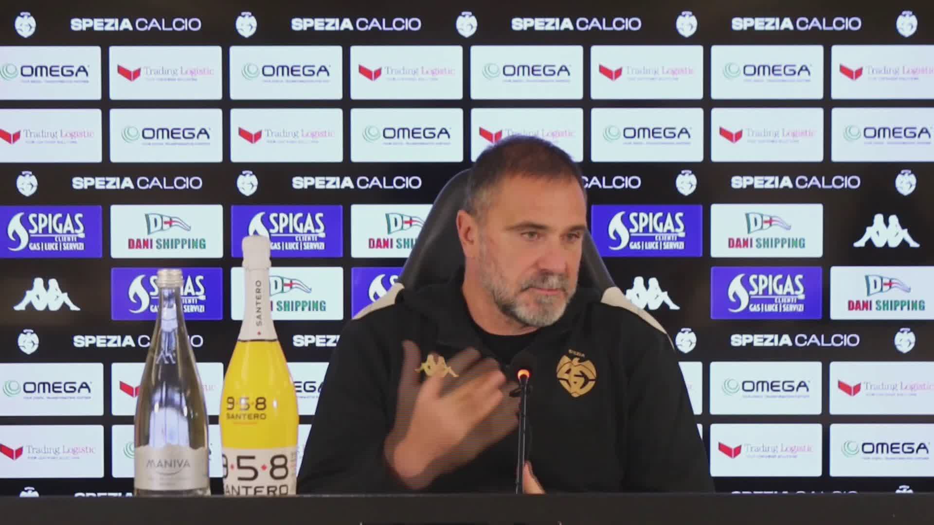 Spezia, D'Angelo: "Palermo alle spalle, ma non sottovalutiamo il Cittadella"
