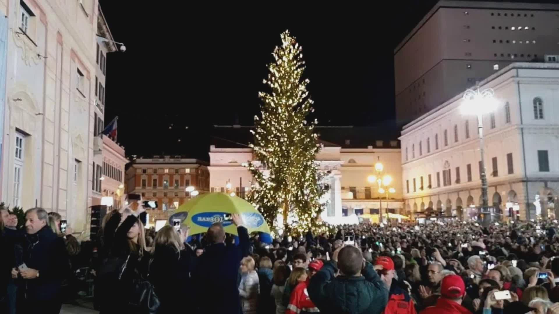 Genova si illumina: l'8 dicembre l'accensione dell’albero di Natale e spettacolo di luci in diretta su Telenord