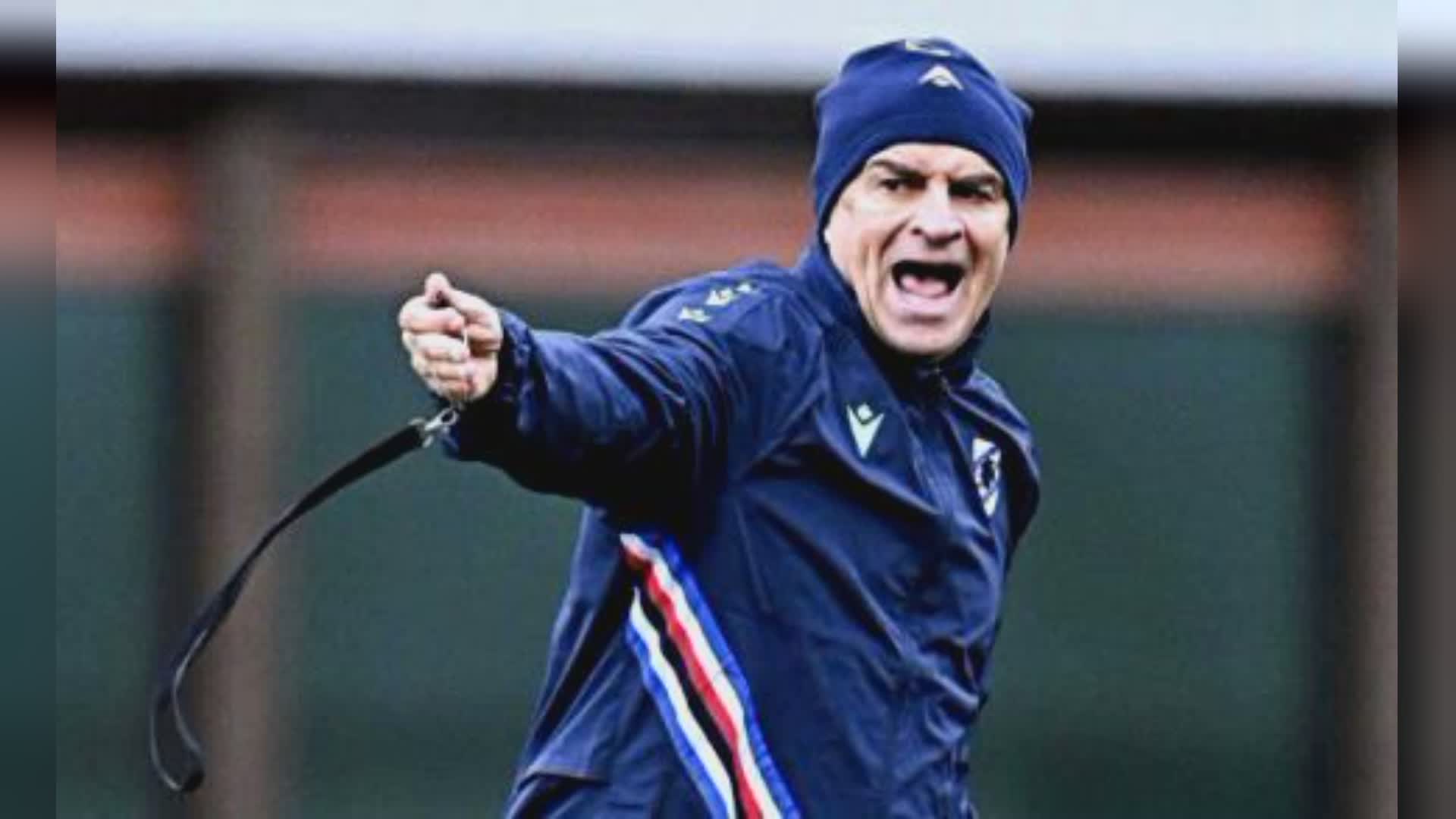 Sampdoria, Semplici stakanovista: l'allenamento si protrae e la presentazione slitta