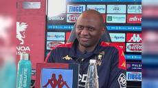 Genoa, Vieira sfida il Milan: “Senza paura, non dobbiamo difendere per 95 minuti"