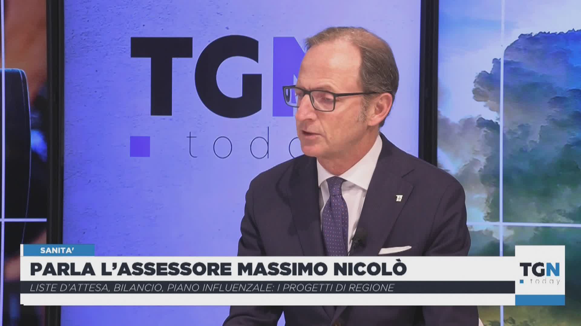 Liguria, sanità, assessore Nicolò a Telenord: "Le mie idee per influenza, riorganizzazione, rientro dal debito e rinnovamento tecnologico ed edilizio"