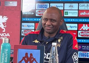 Genoa, bunker anche con il Milan. Vieira: "Ora serve vincere in casa"