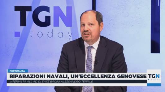 Genova, porto,Terrile a Telenord: "Piano regolatore portuale fondamentale per l'espansione delle riparazioni navali"