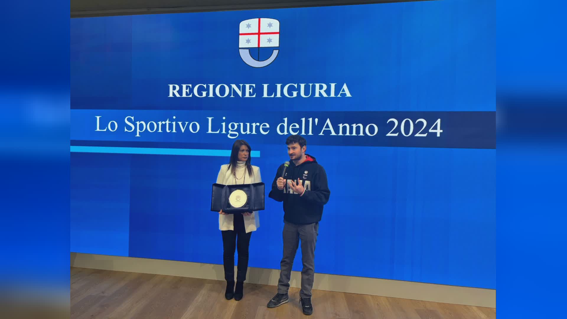 Regione Liguria premia i suoi 'Sportivi dell'Anno': Francesco Bocciardo, Ilaria Spirito e Alice d'Amato