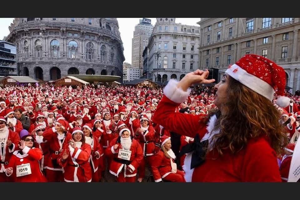 Babbi Natale solidali in marcia, appuntamento a Genova per sostenere l’ospedale Gaslini