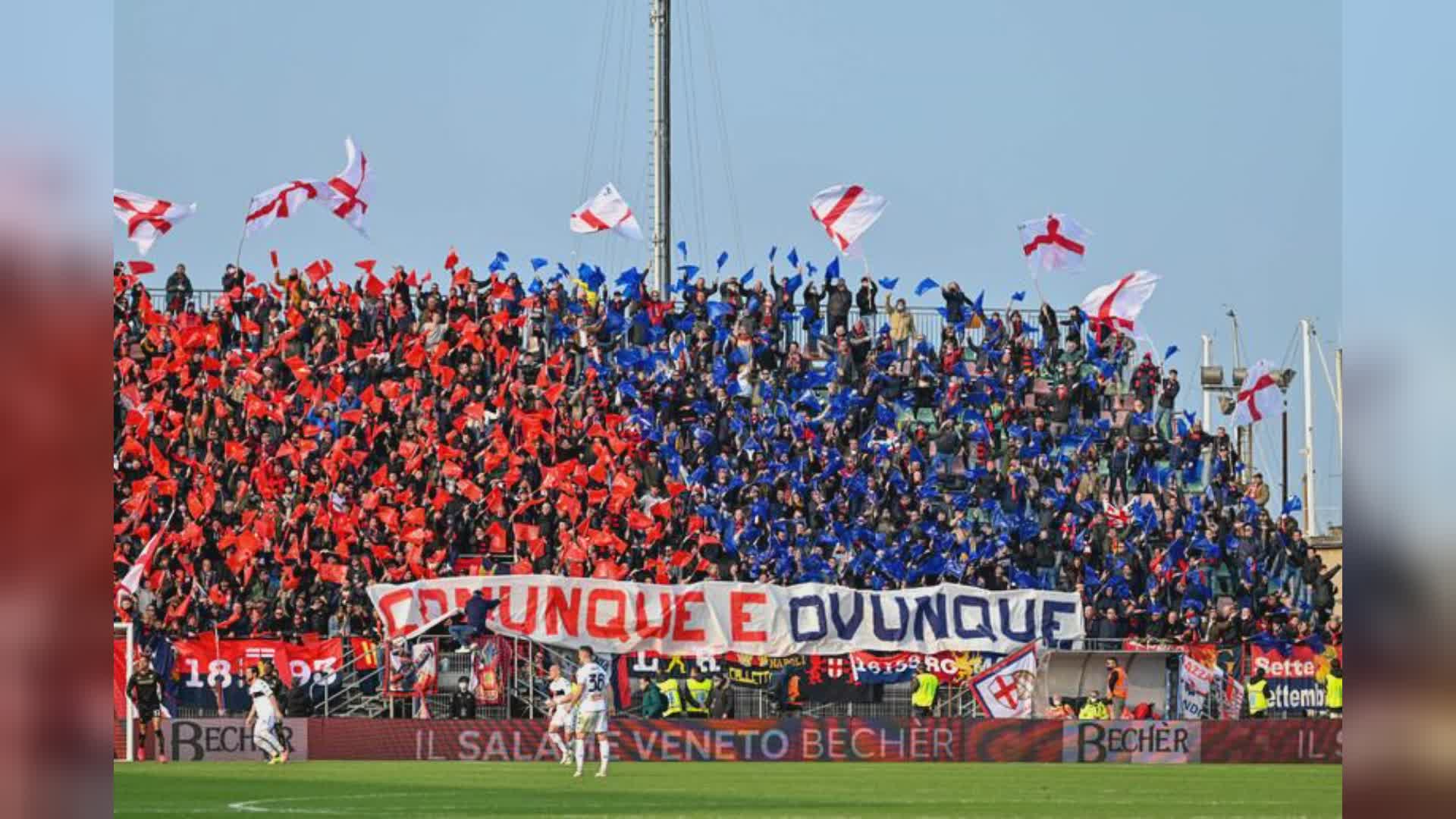 Genoa, nel mirino l'Empoli con la carica dei 3.000 tifosi