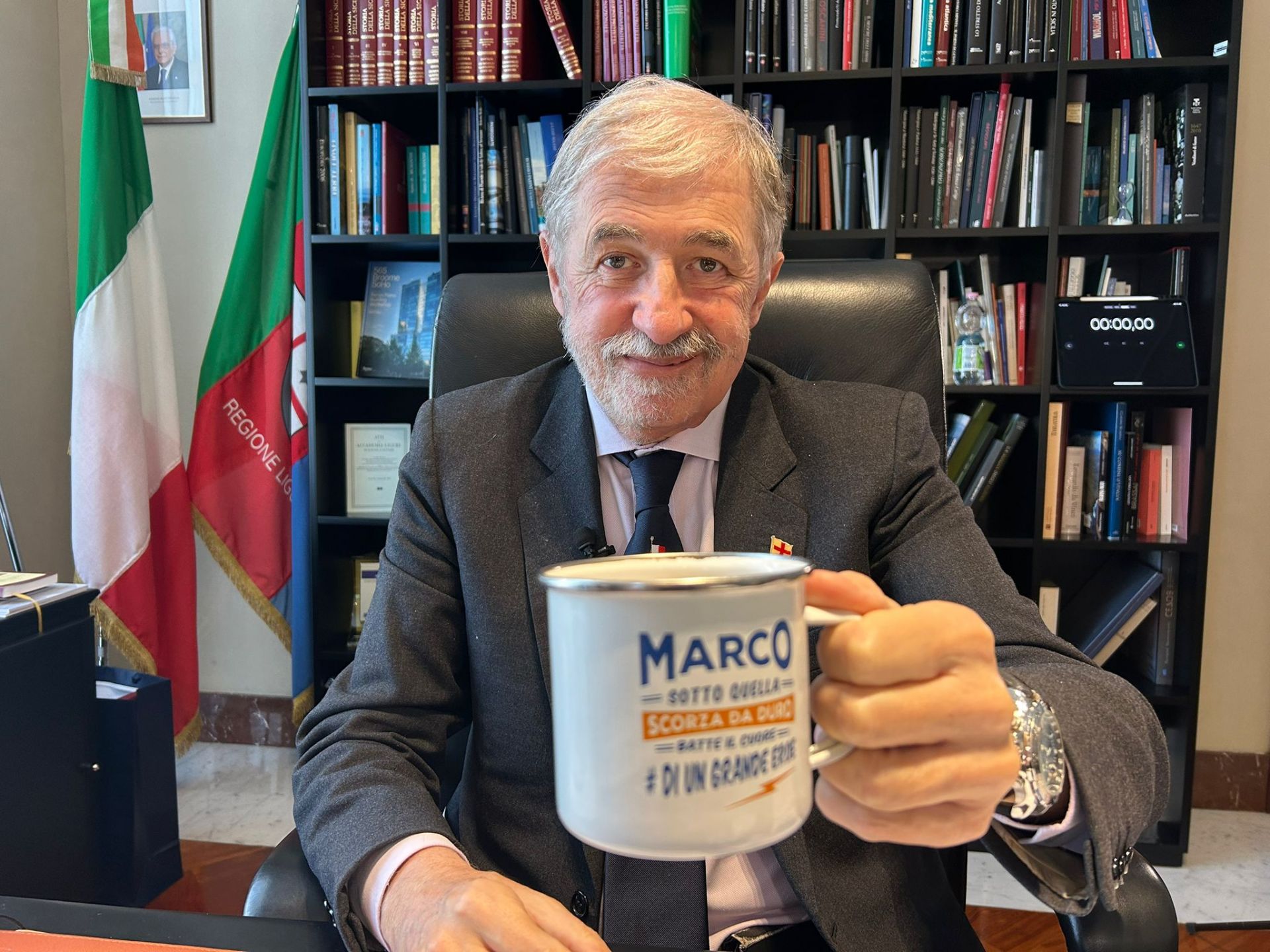 Bucci lancia Piciocchi: "E' in gamba, non ha bisogno di consigli ma lo aiuterò a vincere"