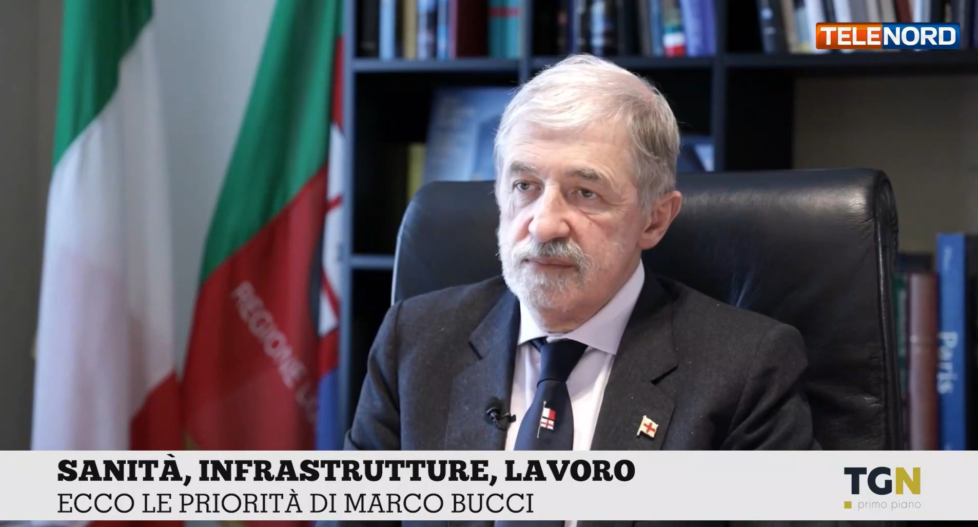 Primo piano: Sanità, infrastrutture, lavoro - Ecco le priorità di Marco Bucci