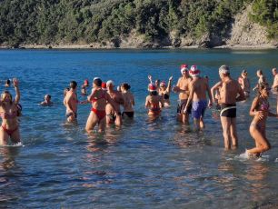 Riva Trigoso: cimento invernale da record, 274 partecipanti di età da 4 a 81 anni (VIDEO)