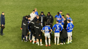 La Sampdoria non vince più, la Carrarese in dieci pareggia 1-1 al Ferrari