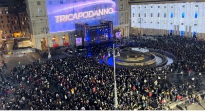 TriCapodanno a Genova, il Deejay Time accende De Ferrari