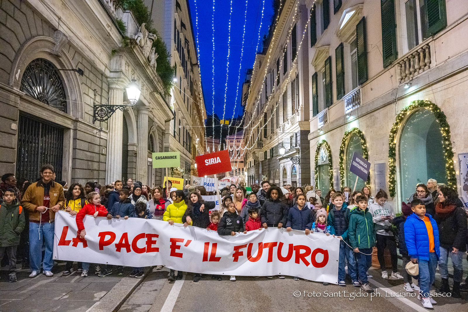 Genova e Sant’Egidio unite per la Marcia della Pace 2025