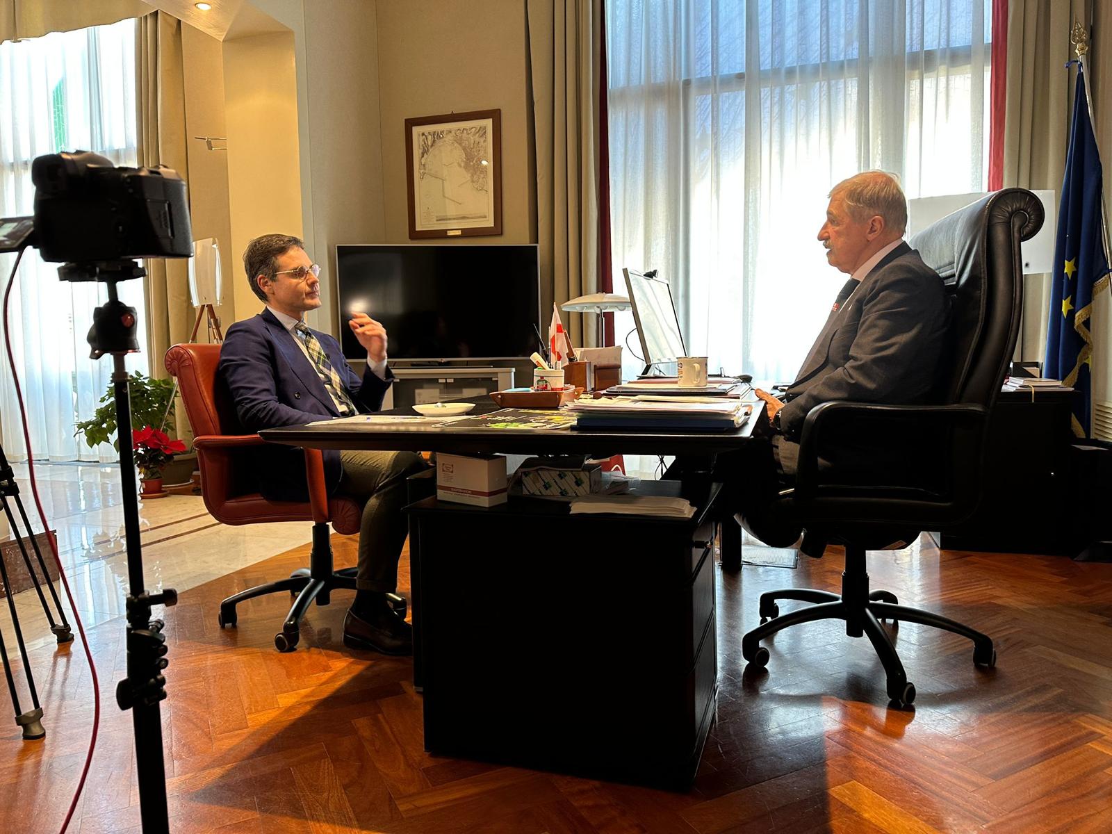 Capodanno, il messaggio di Bucci su Telenord: "Sanità, infrastrutture e lavoro per il futuro della Liguria"