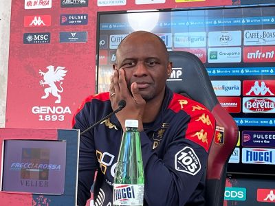 Genoa, Vieira: “Non abbiamo ancora fatto niente, a Lecce servono punti. Balo è ok”