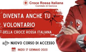 Croce Rossa, nuovo corso per aspiranti volontari: ecco come iscriversi